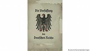 Constitución alemana de Weimar