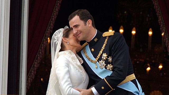 Matrimonio entre Felipe VII y Leticia Ortiz