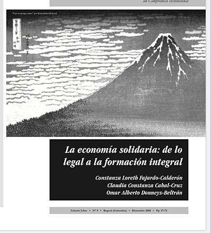 Entidades de economía solidaria