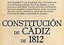 (1812)Constitución de Cádiz.