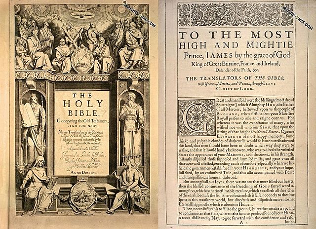 Publication of the King James Bible