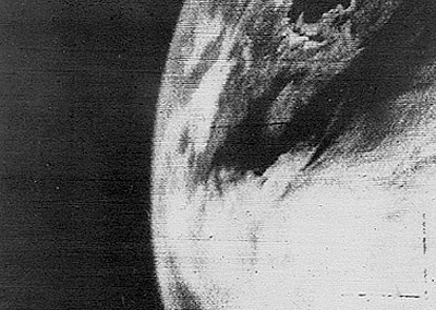 Primera imagen satélite