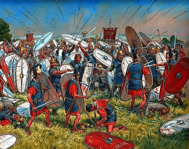 La batalla de Vercelas​