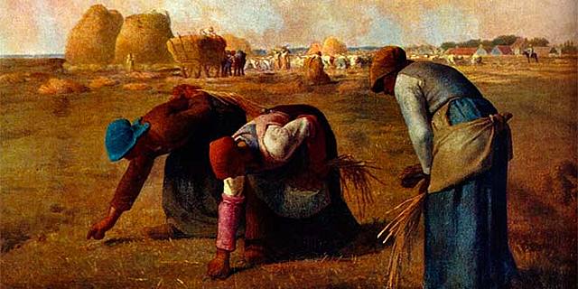 Les espigadors, Millet