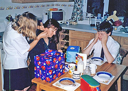 1998 June. Jill's 40th birthday party, Telston Lane