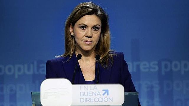 María Dolores de Cospedal declara que el objetivo de las protestas de Gamonal no era parar las obras.