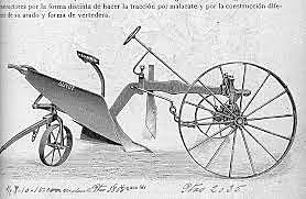Primer arado portante, 1908