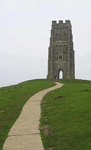 The Celtic Tor topping Glastonbury´s hill.