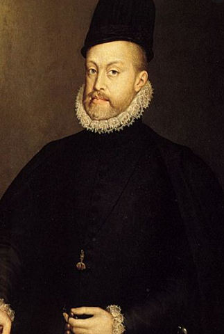 Inici del regnat de Felip II a Espanya