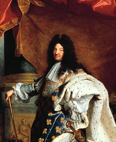 Inici del regnat de Lluís XIV, el rei Sol, a França