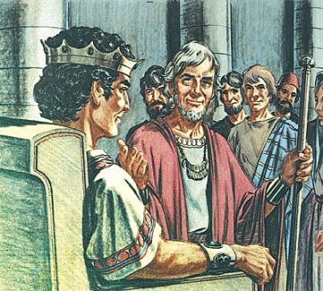 Rehoboam doesn't listen to the people