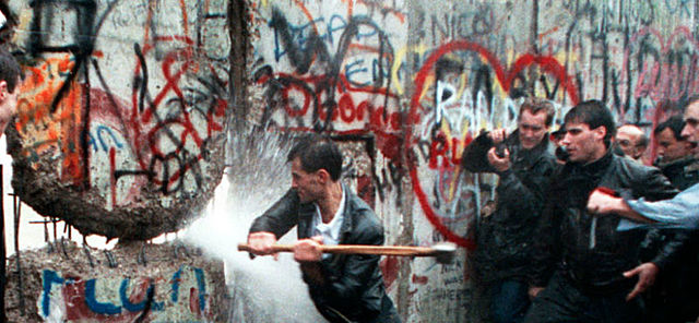 caduta muro di Berlino