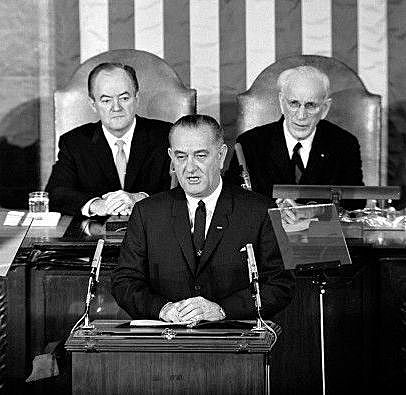 El discurso de los derechos civiles del presidente Johnson (S. Racial, derechos civiles)