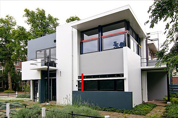 Arquitectura - 'Casa Schöder' de Gerrit Rietveld.