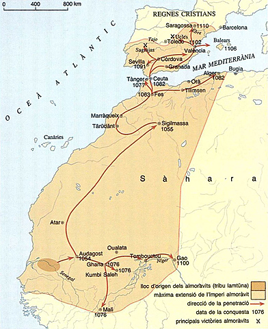 Arribada dels almoràvits