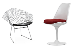 Harry Bertoia y Eero Saarinen