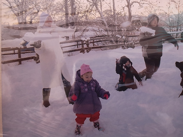 Mi primera vez en la nieve