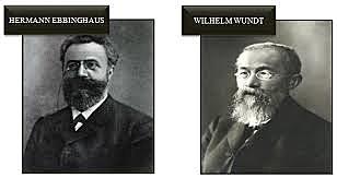 WILHELM WUNDT - HERMAN EBBINGHAUS