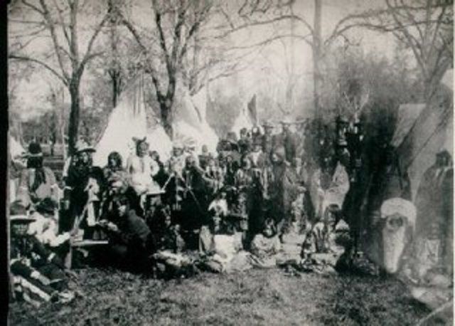 Bear River Massacre at Boa Ogoil, Idaho