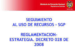 DECRETO 028 2008