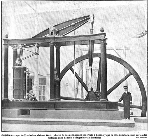 Máquina de vapor (James Watt)