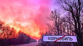 Вогонь рухається за напрямком вітру – до ЧАЕС