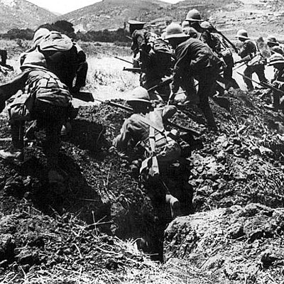 Timeline: Časovni trak 1. svetovne vojne