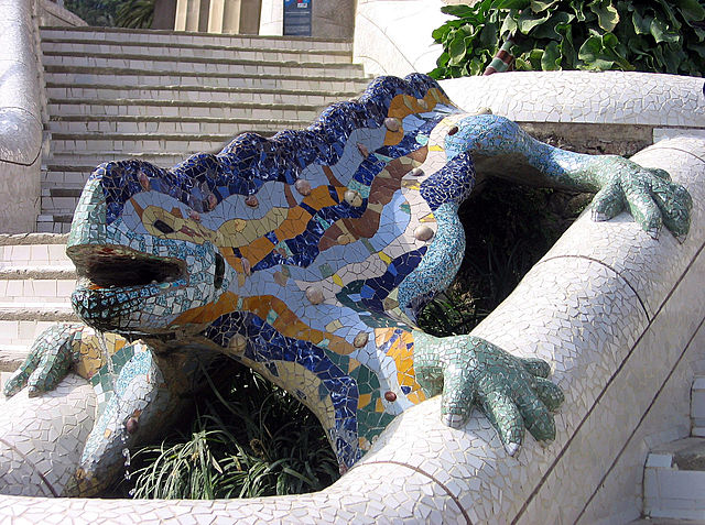 El lagarto del Parque Güell