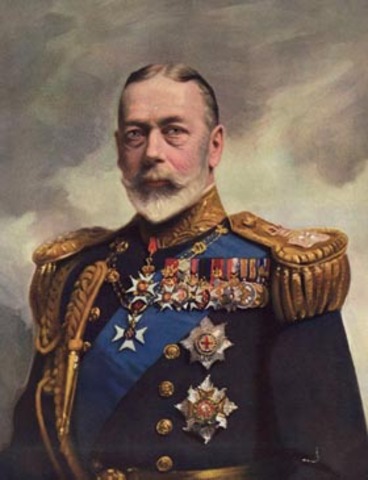 King George V becomes King and Emperor of India