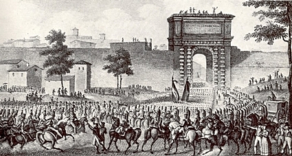 Entrata trionfale a Milano