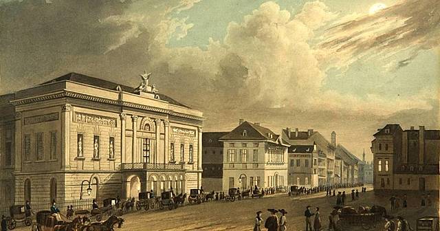 A pesti Nemzeti Színház megnyitása