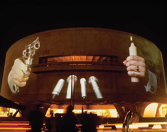 Wodiczko, Hirshhorn Müzesi, 1989.