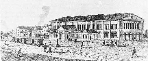 Megnyílik az első vasútvonal Pest és Vác között