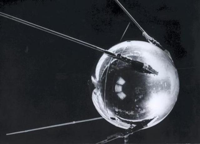 Launching of Sputnik I by USSR