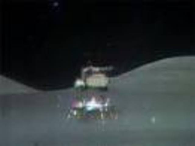 Appollo 17's return from the moon