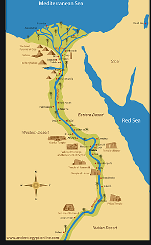 King Menes unifies upper and lower Egypt