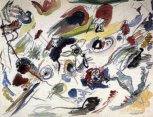 Primo acquerello astratto (Kandinskij)