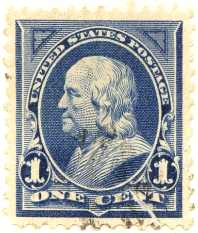 First Postage Stamp