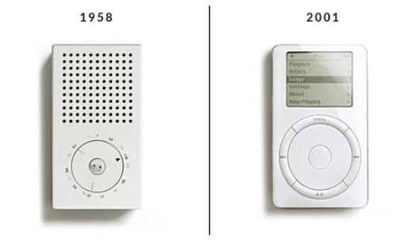 Diseño copiado por Apple