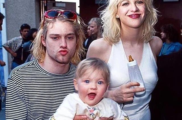 Birth of the daughter of Kurt Cobain
