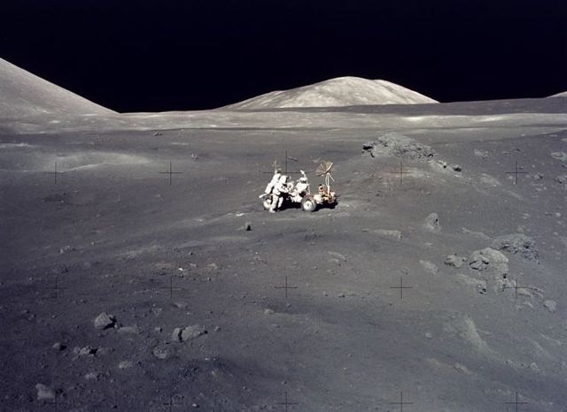 Apollo 17's return from the moon.