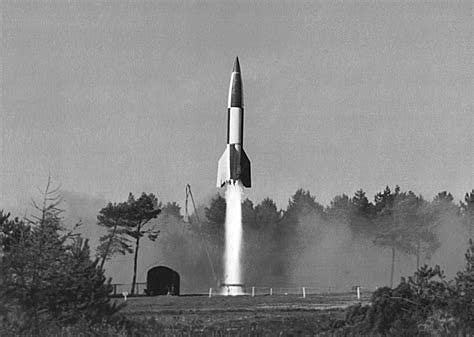 A4 (now V-2) Rocket Missile Launch
