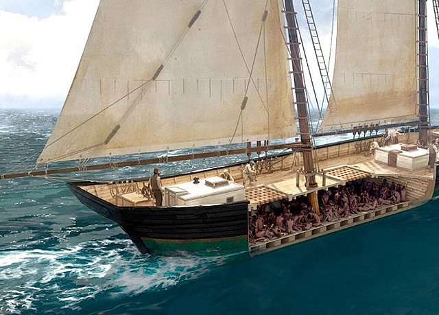 Llegada de el útimo barco "negrero" a Estado Unidos