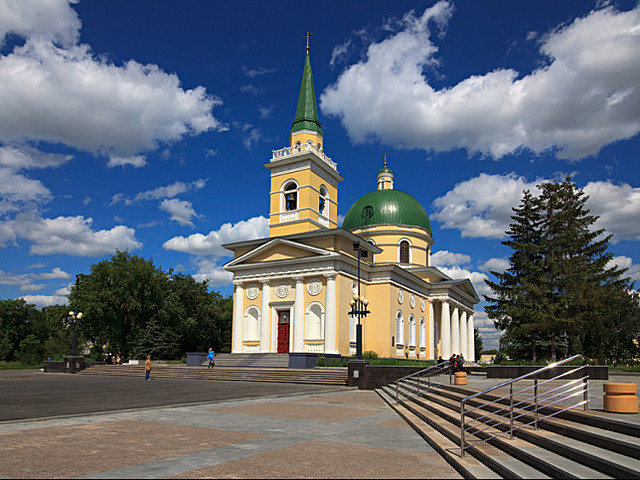 Свято Никольский казачий собор Омск