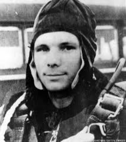 The First Human in Space