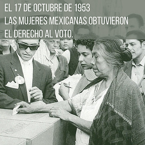 Se promulga el derecho al voto para la mujer