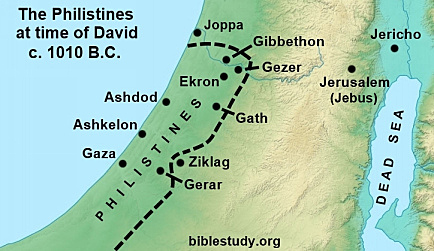 Asa plunders the cities around Gerar