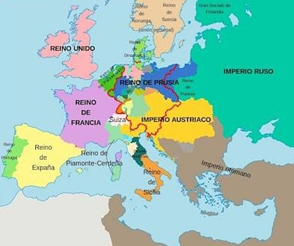 Remodelación del mapa europeo