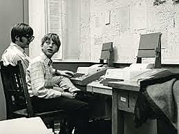 (use) a computer for the first time