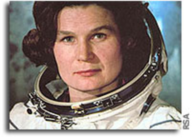 Valentia Tereshkova first woman in space (USSR)